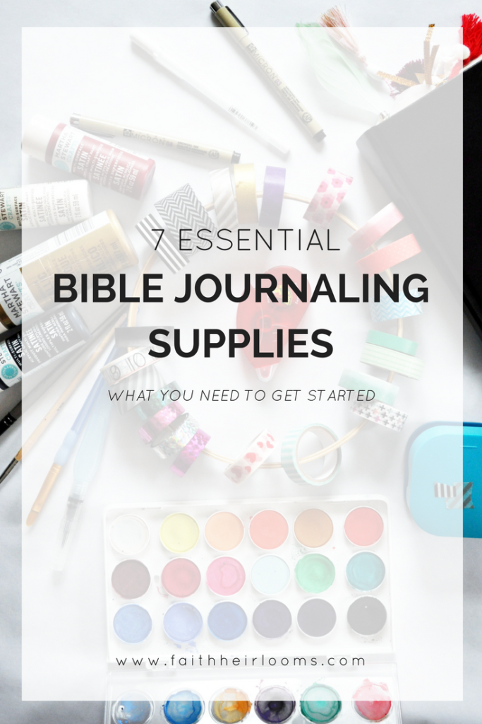 7 Essential Bible Journaling Supplies