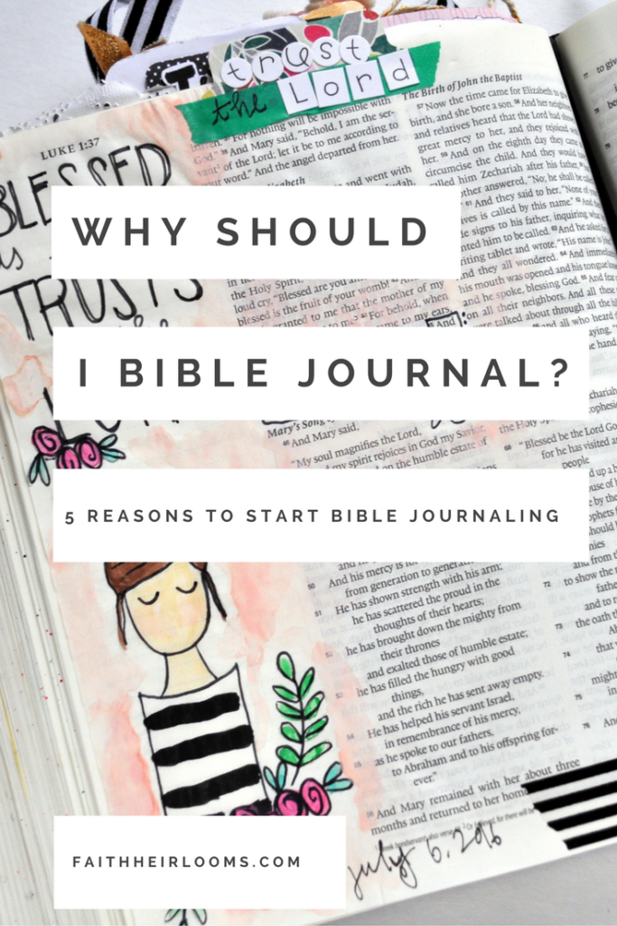 5 reasons to start bible journaling