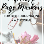 Paperclip Page Markers + A Tutorial