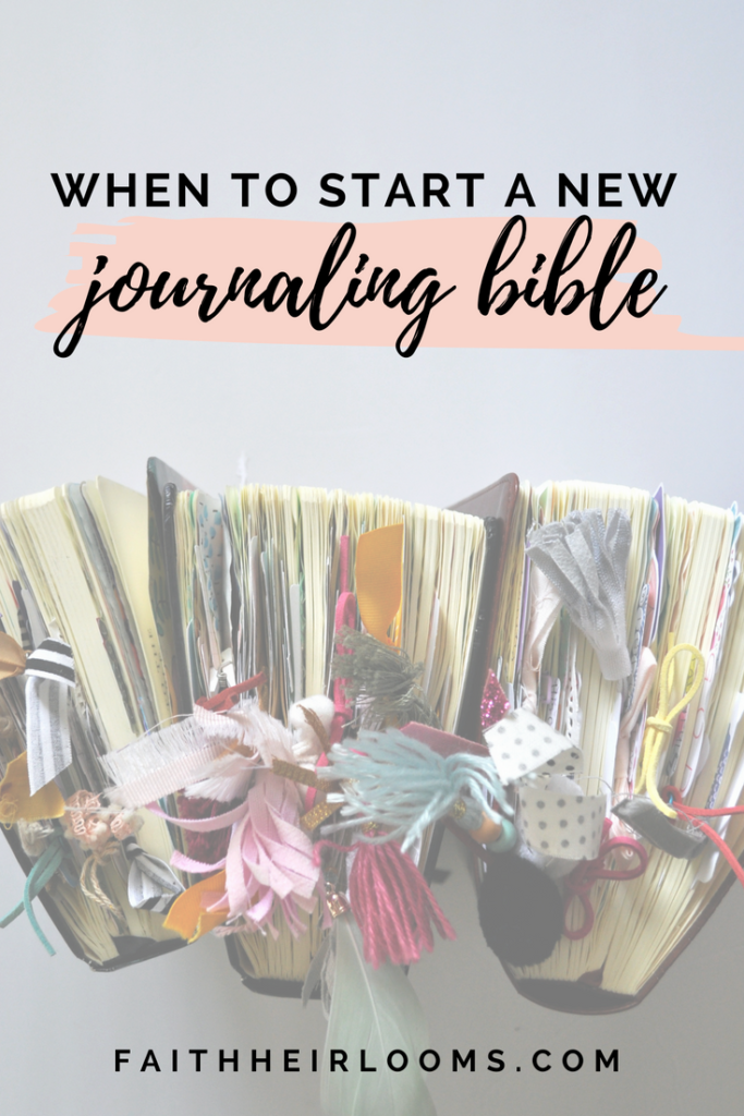 when to start a new bible