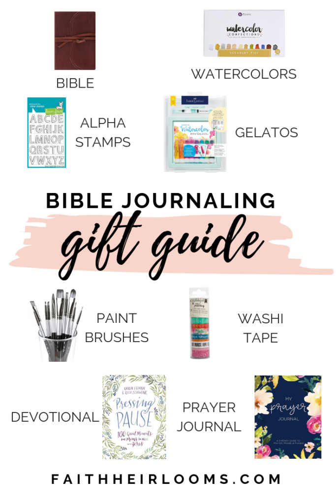 bible journaling gift guide