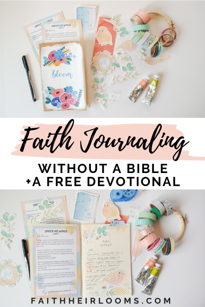 Faith Journaling Without A Bible + A FREE Devo! – Faith Heirlooms